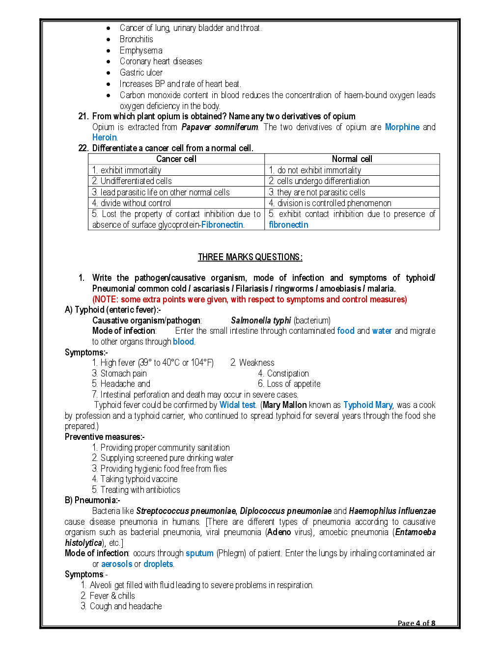 Humane Health And disease  - Page 5