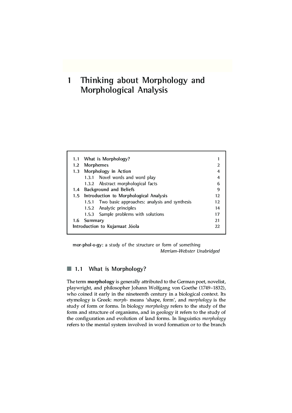Morphology  - Page 2
