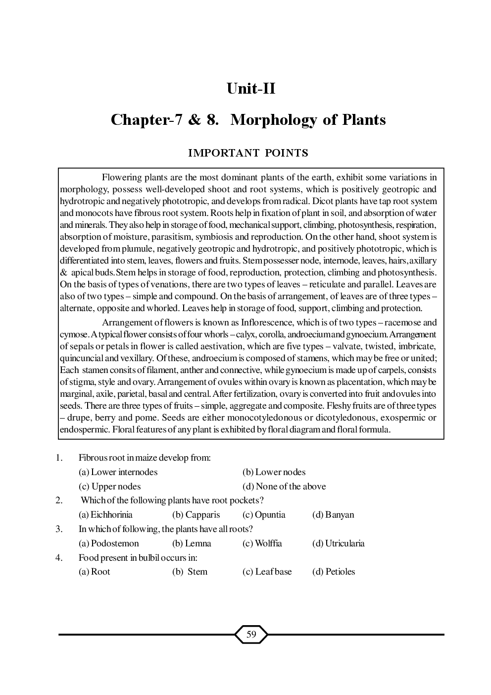 Morphology Of Plants - Page 2