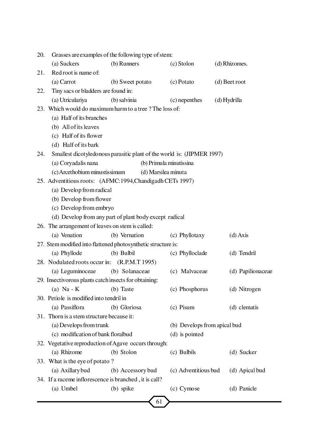 Morphology Of Plants - Page 4
