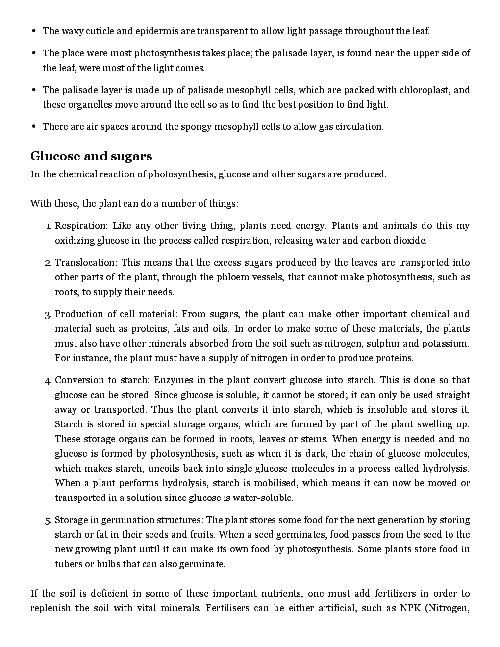Photosynthesis  - Page 4