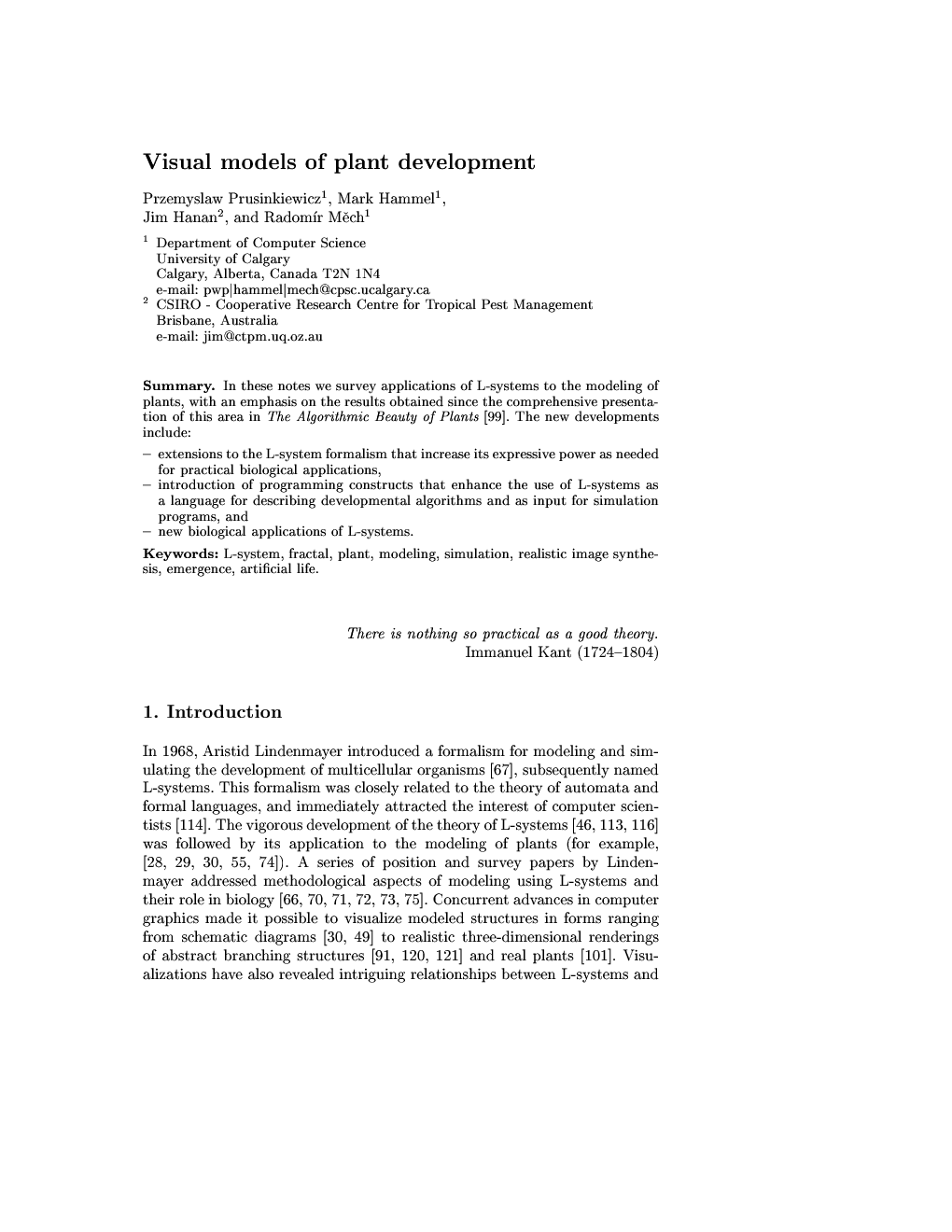Visual Model Of Plant Development  - Page 2