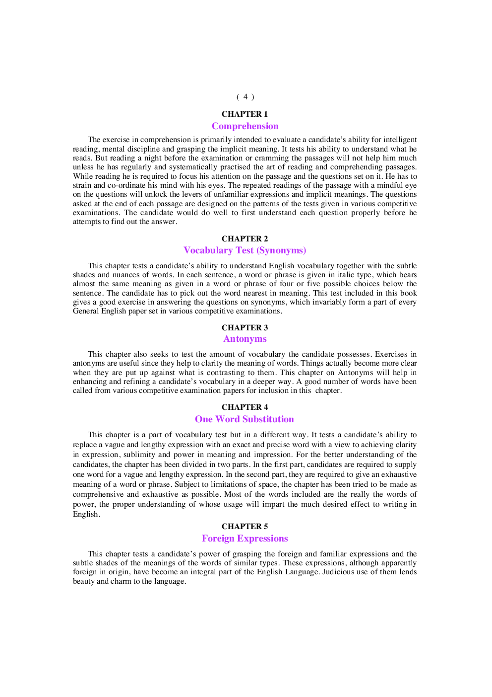 New Pattern Tests Of Objective English (NPTOE) - Page 5