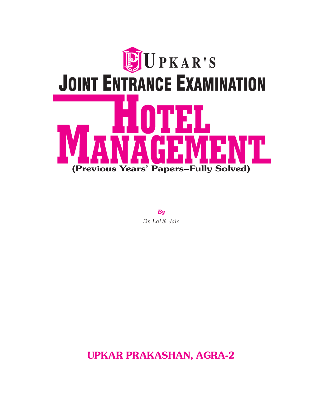 Joint Enterence Examination Hotel Management Exam. - Page 2