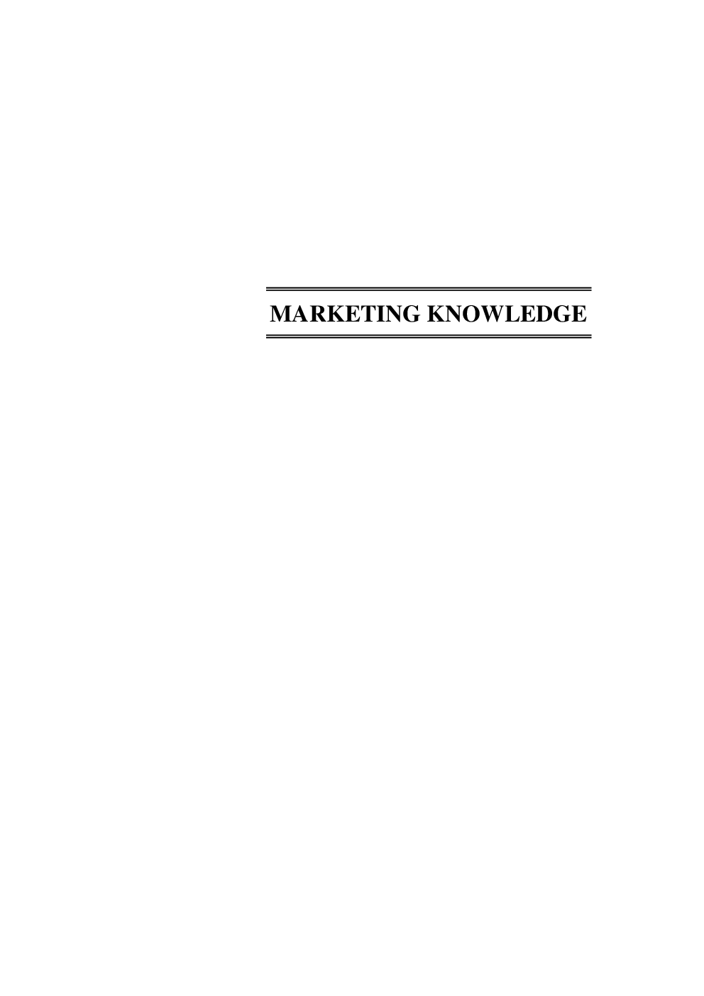 Marketing Knowledge (For Various Competitive Exams., Especially For Banking Services) - Page 5