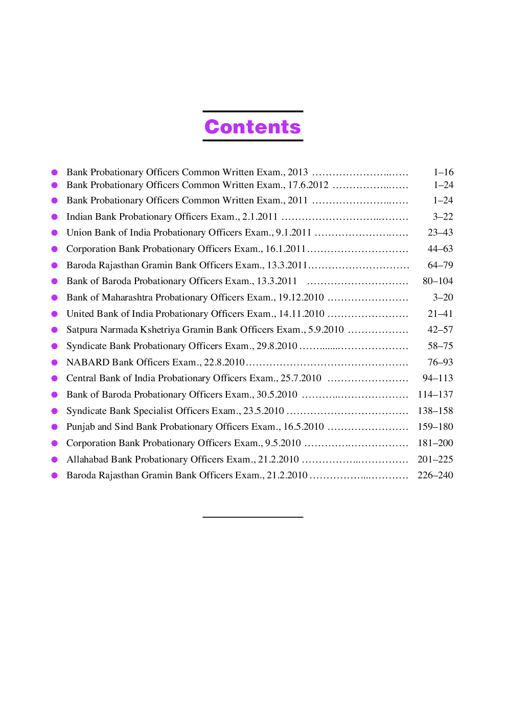 Bank Probationary Officers / Management Trainees Exam. Solved Papers - Page 4