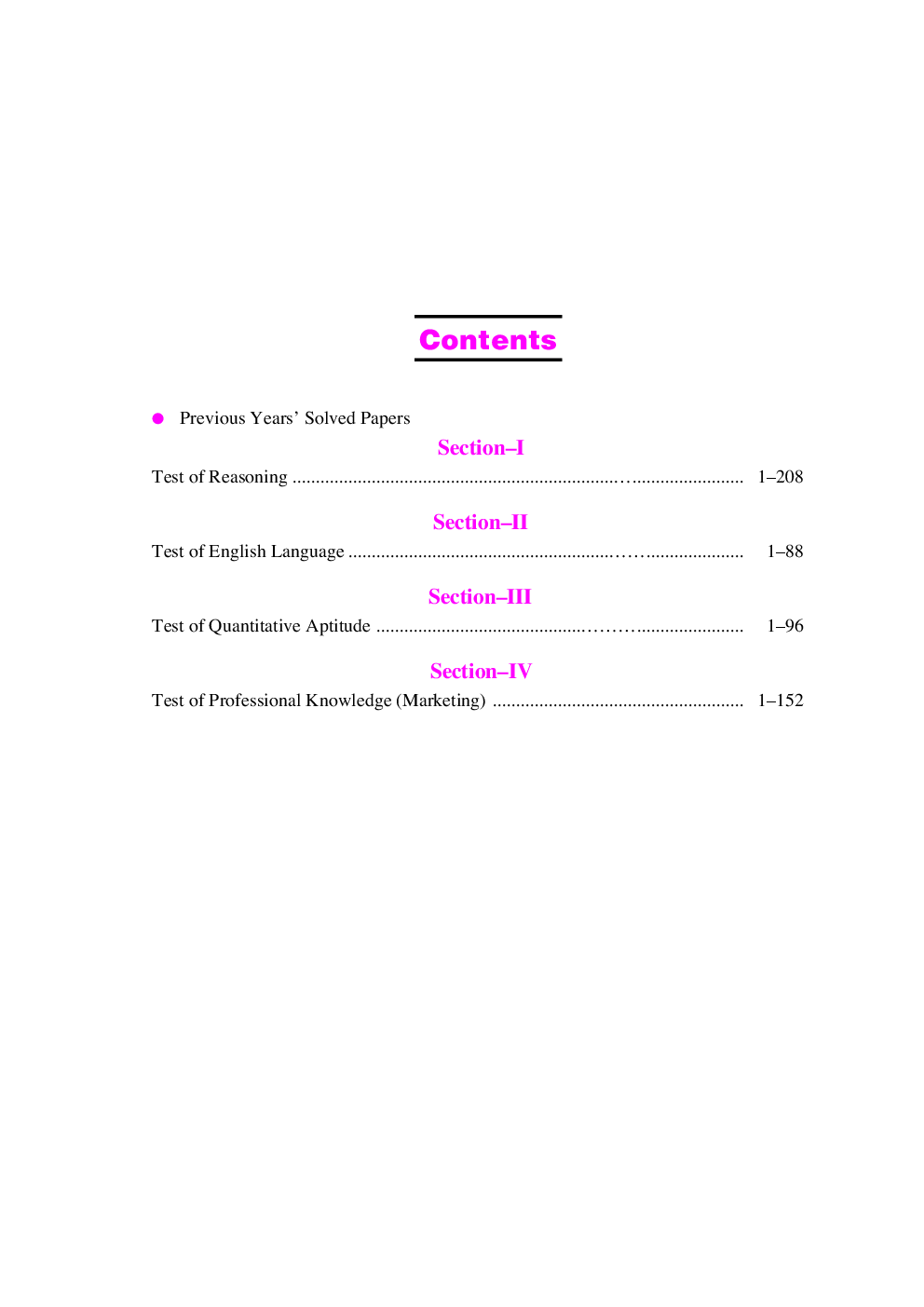 Bank Specialist Marketing Officer Common Written Exam - Page 4