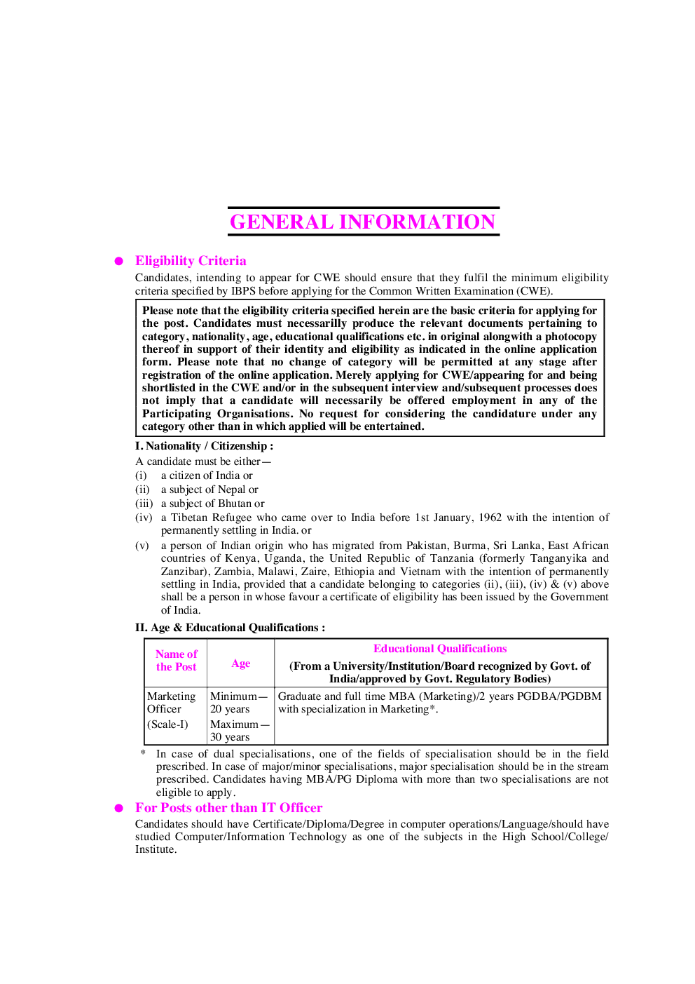 Bank Specialist Marketing Officer Common Written Exam - Page 5