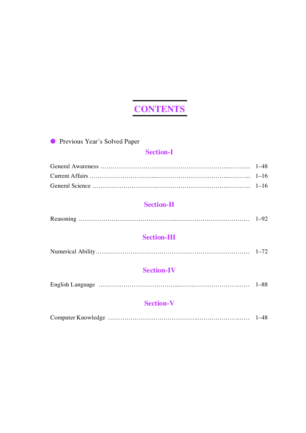 General Insurance Companies Assistants Recruitment Exam - Page 4