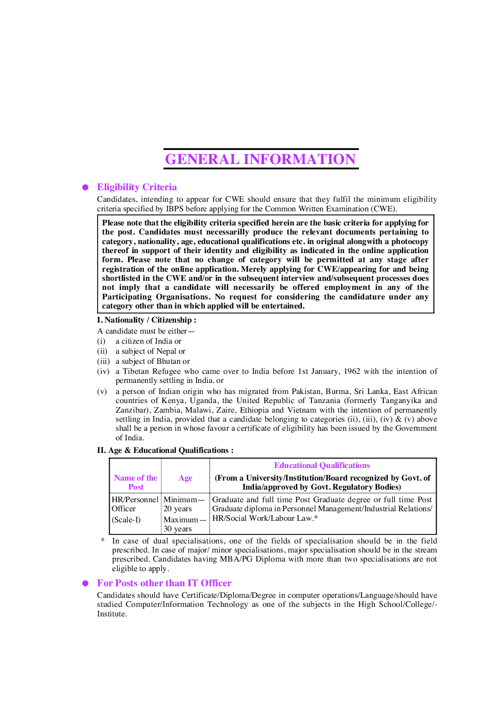 Bank Specialist HR/Personnel Officer Common Written Exam - Page 5