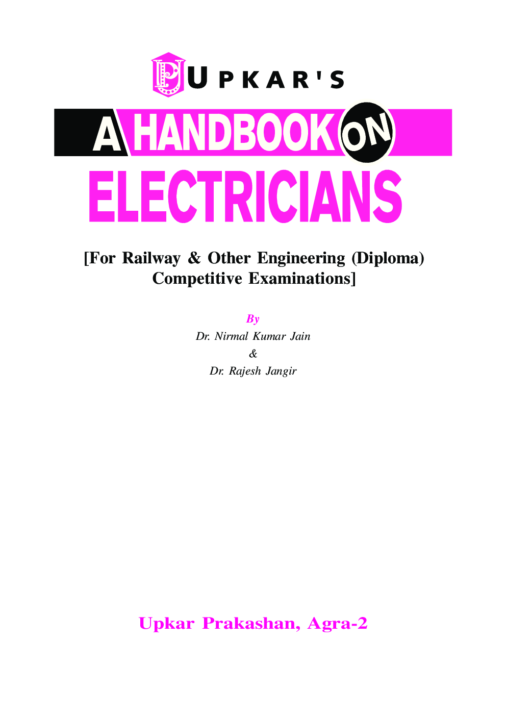 A Handbook On Electricians [For Railway & Other Engineering (Diploma) Competitive Examinations] - Page 2