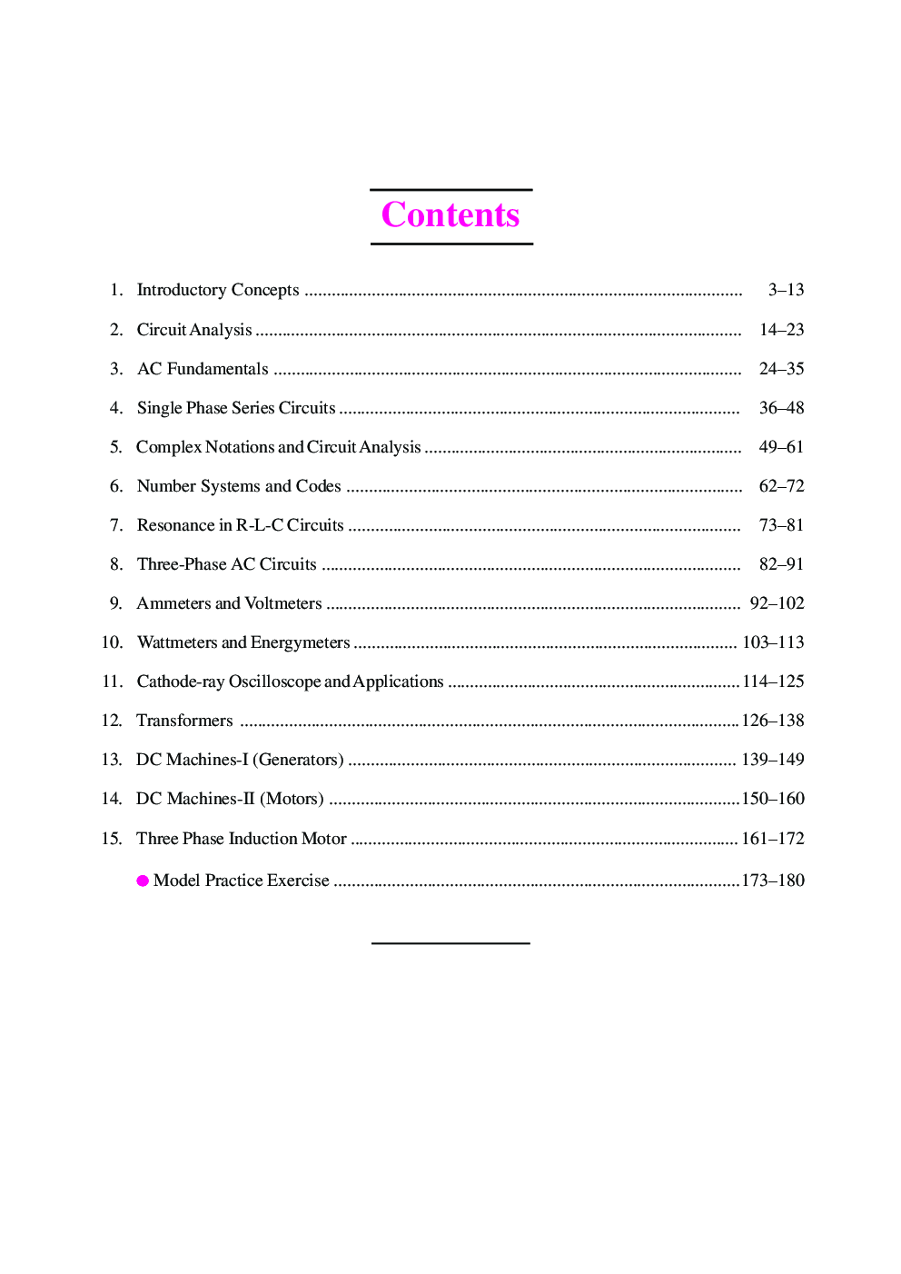 A Handbook On Electricals [For Railway & Other Engineering (Diploma) Competitive Examinations] - Page 4