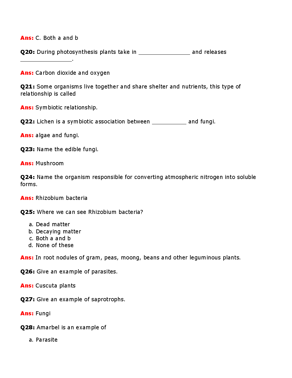 Value Based Questions Science For Class - VII - Page 4