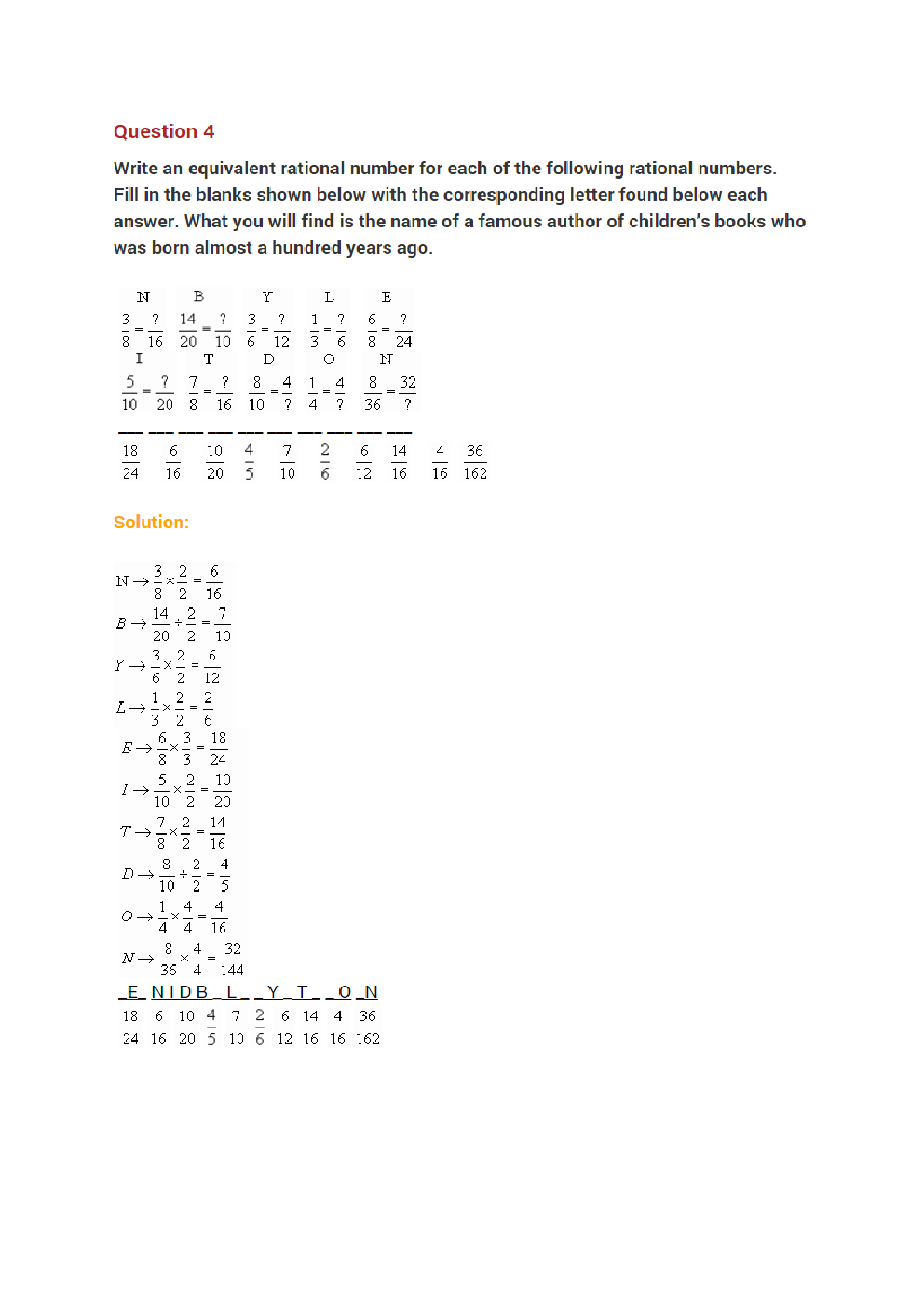 Value Based Questions Math’s For Class - VIII - Page 4