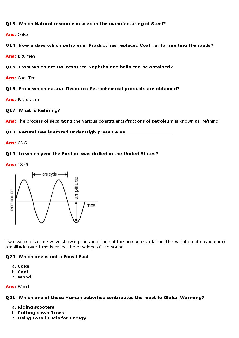 Value Based Questions Science For Class - VIII - Page 3