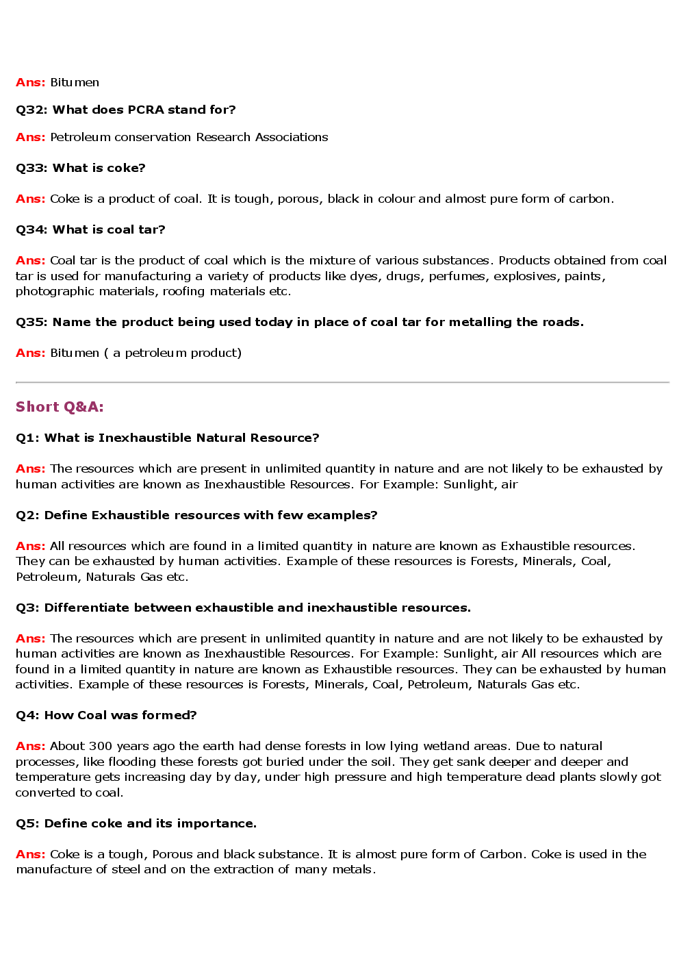 Value Based Questions Science For Class - VIII - Page 5
