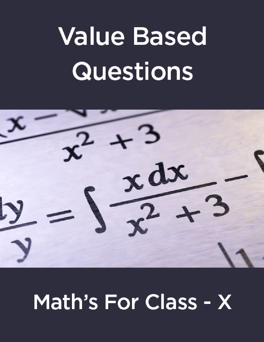 Value  Based  Questions  Math’s  For  Class -X - Page 1
