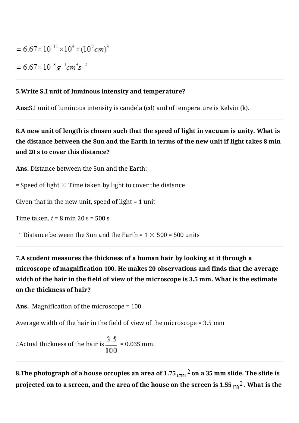 Value  Based  Questions Physics  For  Class -XI - Page 3