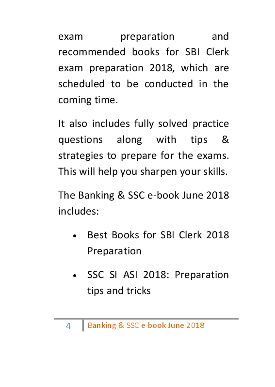 Banking And SSC June 2018 E-Book - Page 5