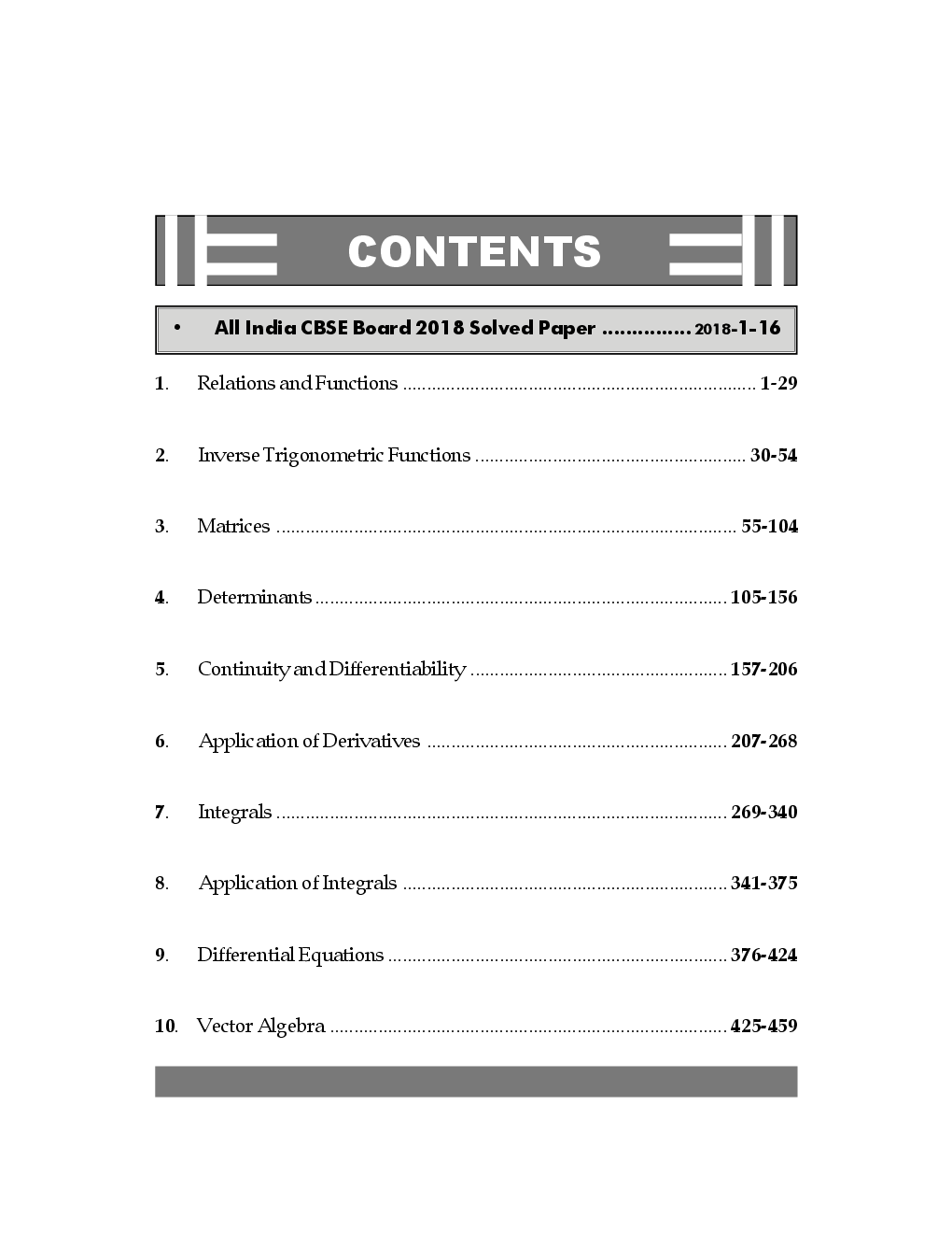 Chapterwise NCERT + Exemplar + Past 11 Years Solutions For CBSE Class - XII Mathematics - Page 4