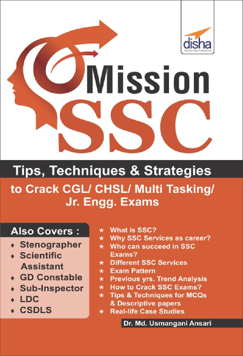 Mission SSC - Tips, Techniques & Strategies To Crack CGL/ CHSL/ Multi Tasking/ Jr. Engg. Exams - Page 1