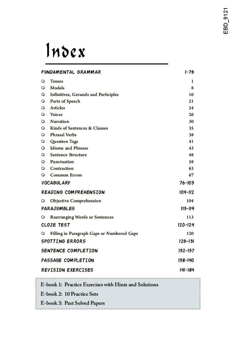 Tips & Techniques In English For Competitive Exams - Page 5