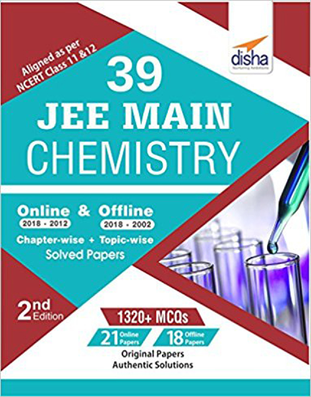 39 JEE Main Chemistry Online (2018-2012) & Offline (2018-2002) Chapterwise & Topicwise Solved Papers - Page 1