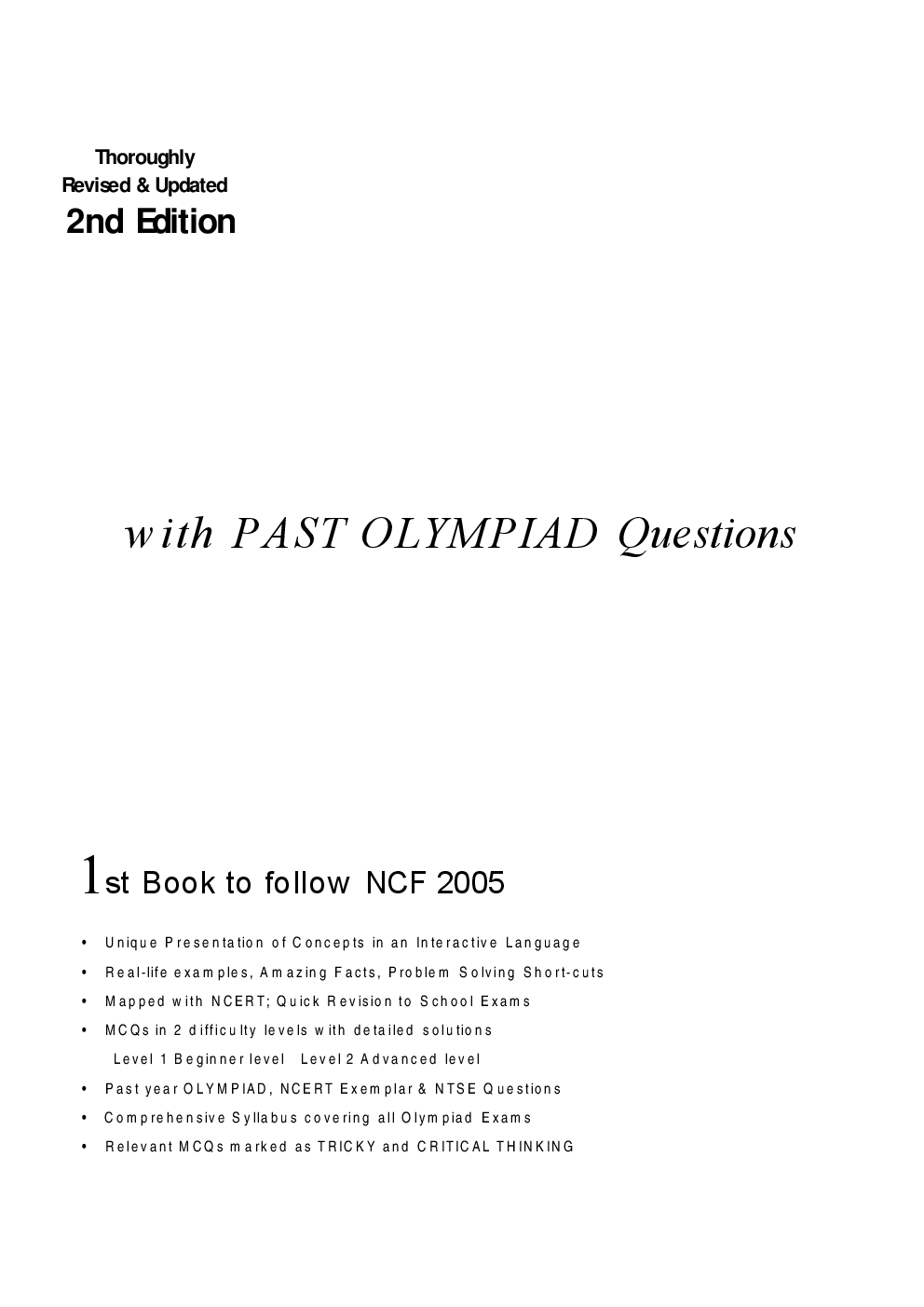 Olympiad Champs English Class 1 With Past Olympiad Questions - Page 1