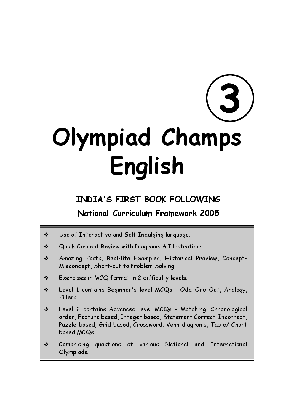 Olympiad Champs English Class 3 With Past Olympiad Questions - Page 2