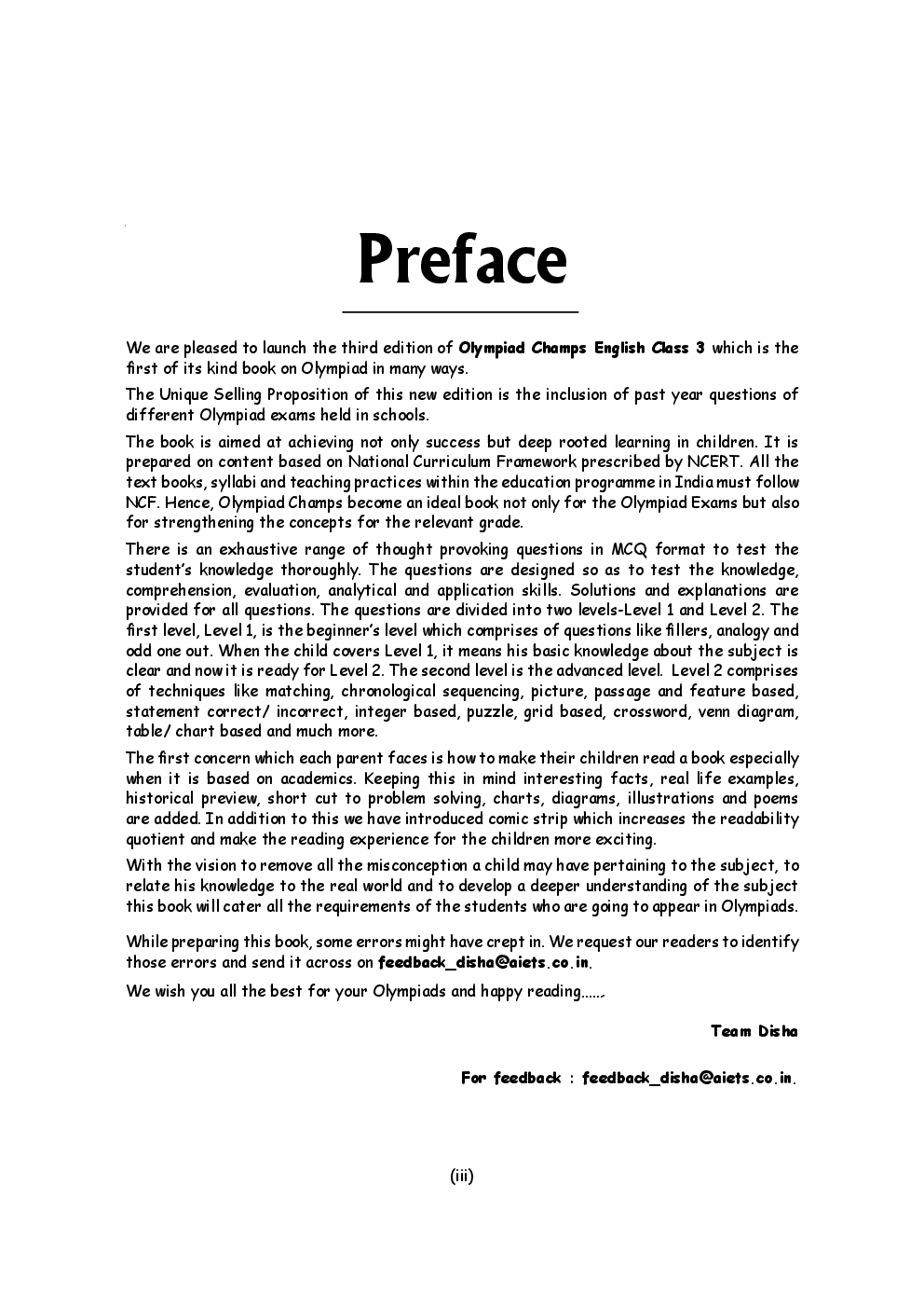 Olympiad Champs English Class 3 With Past Olympiad Questions - Page 4