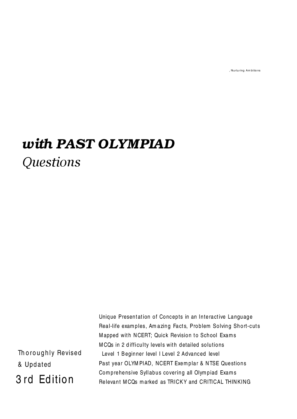 Olympiad Champs Science Class 5 With Past Olympiad Questions - Page 1