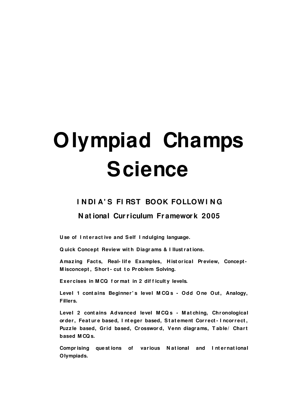 Olympiad Champs Science Class 5 With Past Olympiad Questions - Page 2