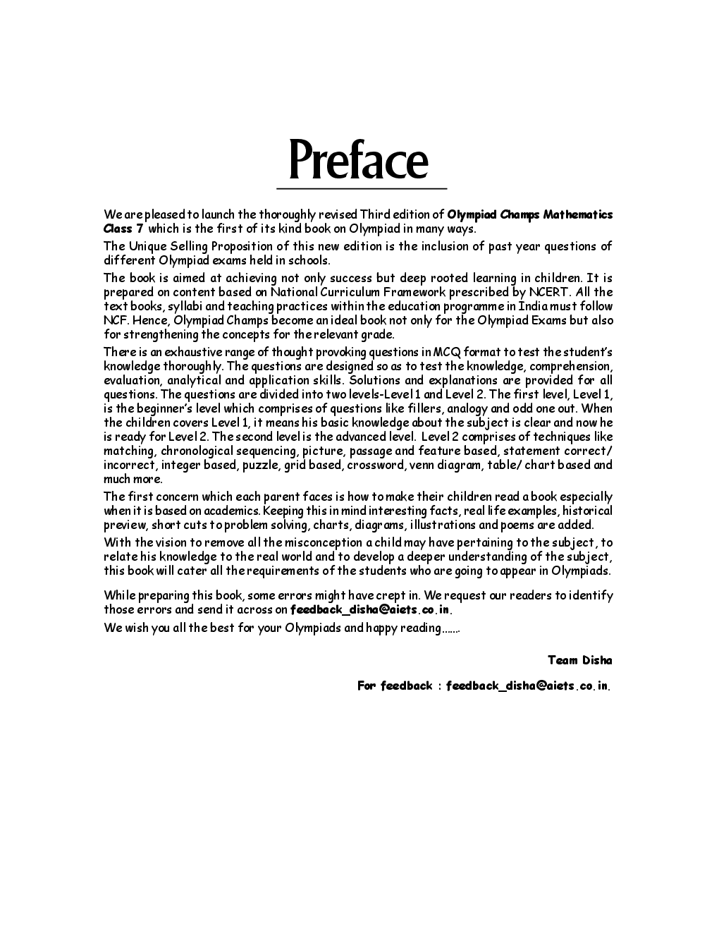 Olympiad Champs Mathematics Class 7 With Past Olympiad Questions - Page 4