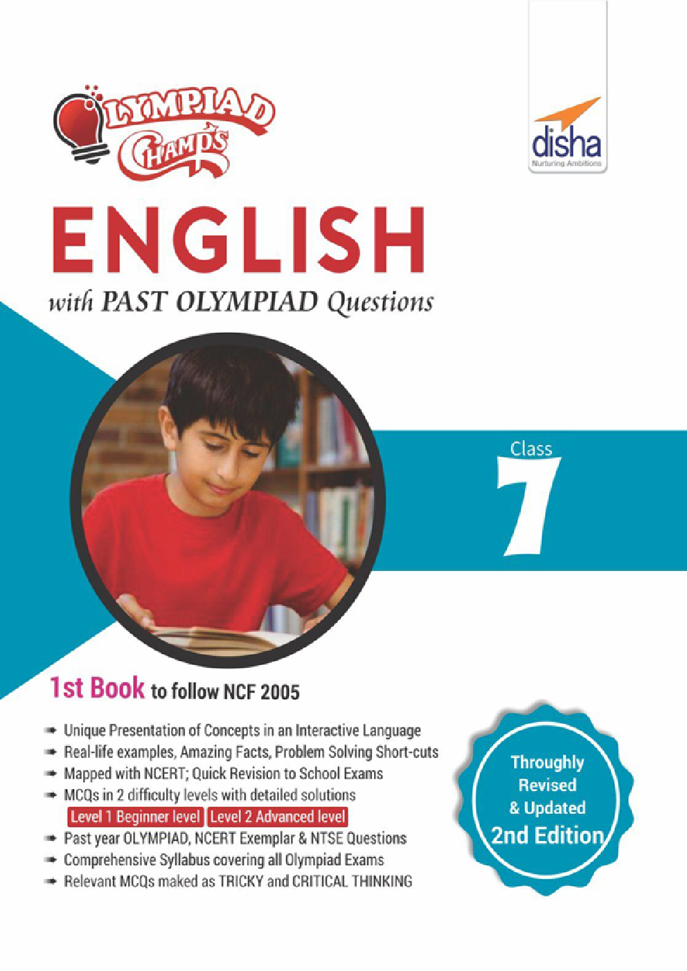 Olympiad Champs English Class 7 With Past Olympiad Questions - Page 1