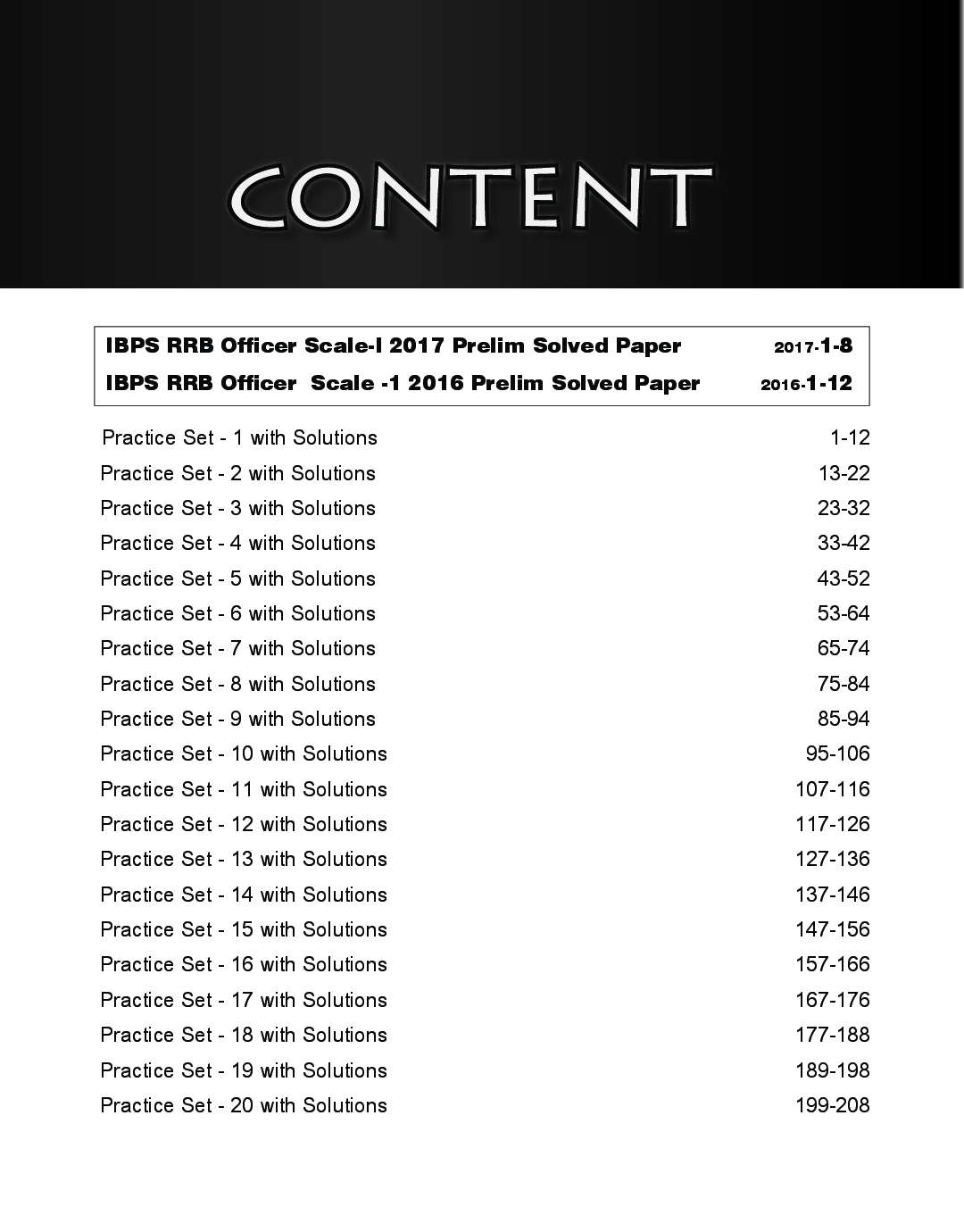 20 Practice Sets Workbook For IBPS RRB Officer Scale 1 Preliminary Exam - Page 4