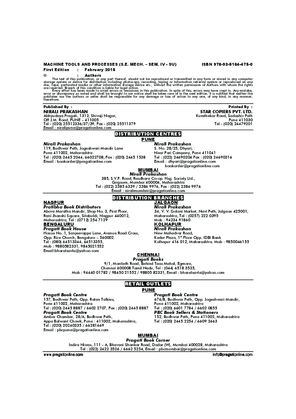 Machine Tools And Processes - Page 3