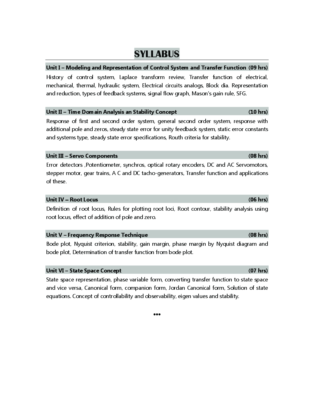 Control Systems-I - Page 5