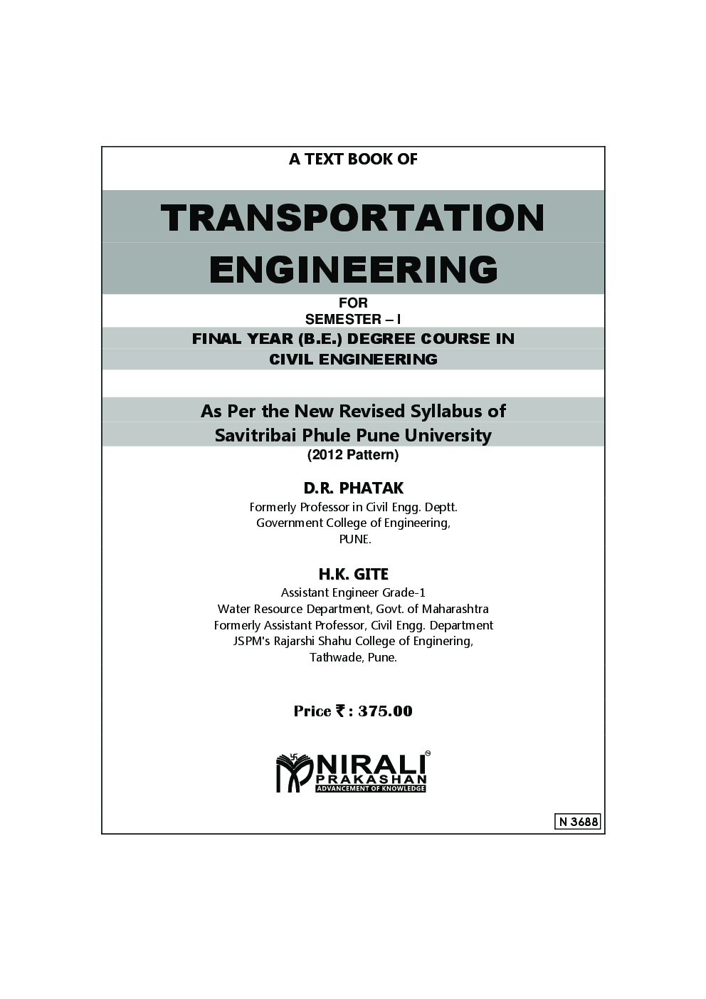 Transportation Engineering-II - Page 2