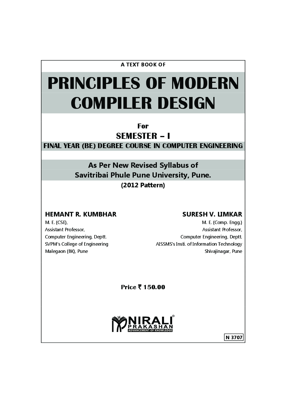 Principles Of Modern Compiler Design - Page 2