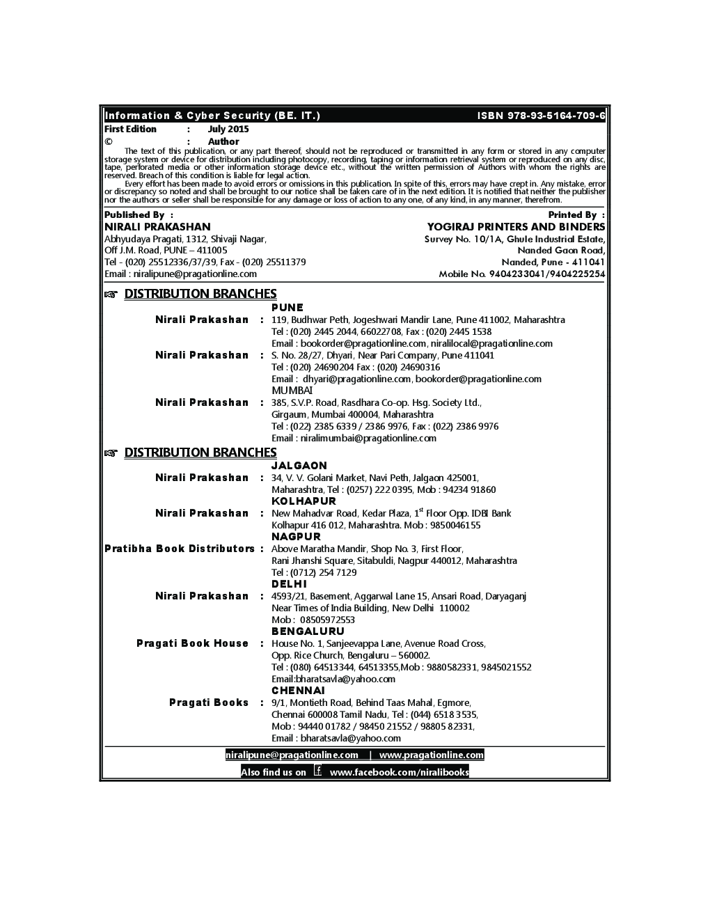 Information And Cyber Security - Page 3