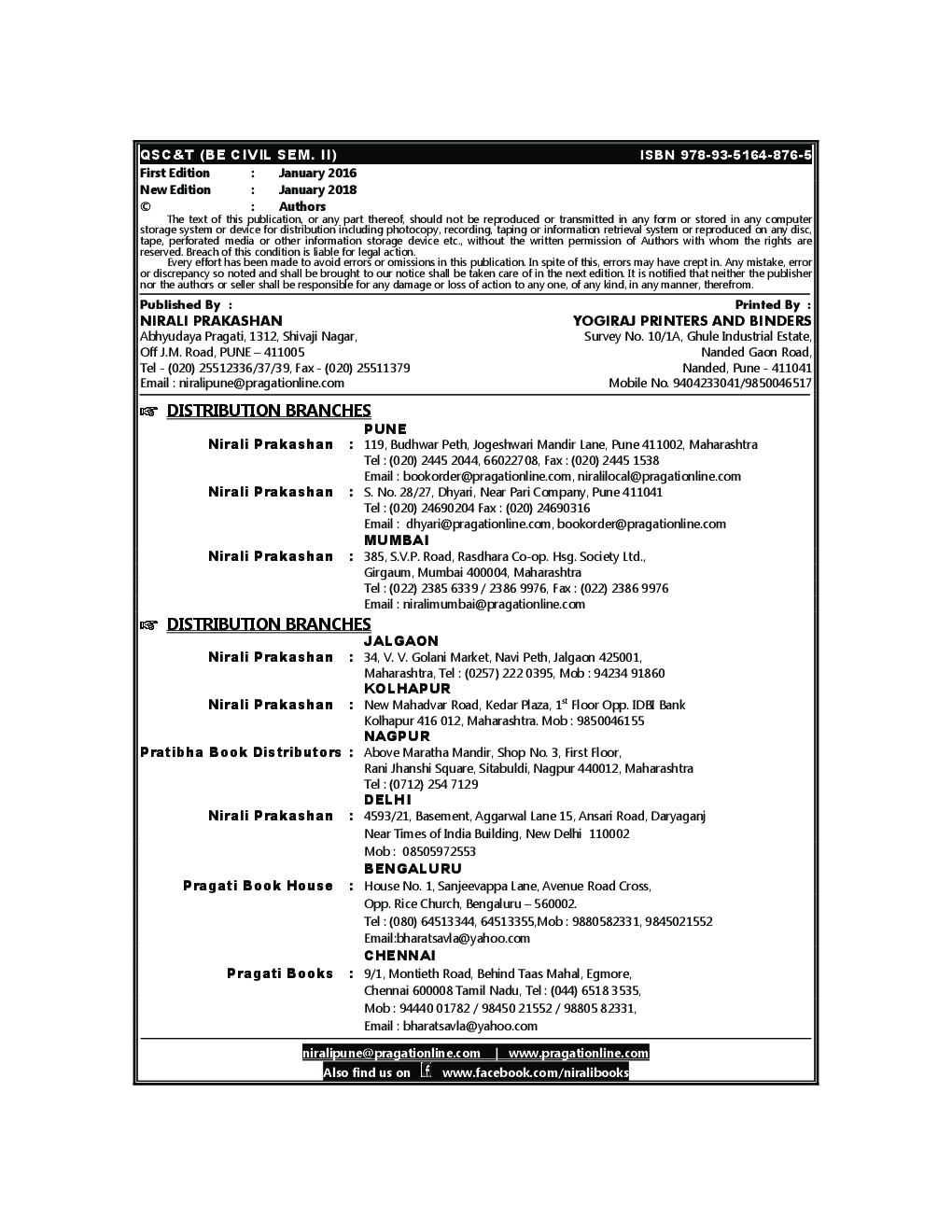 Quantity Surveying, Contracts And Tenders - Page 3