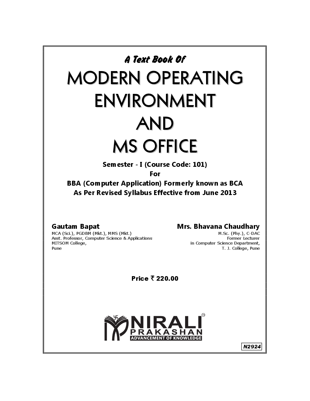 Modern Operating Environment And MS Office - Page 2