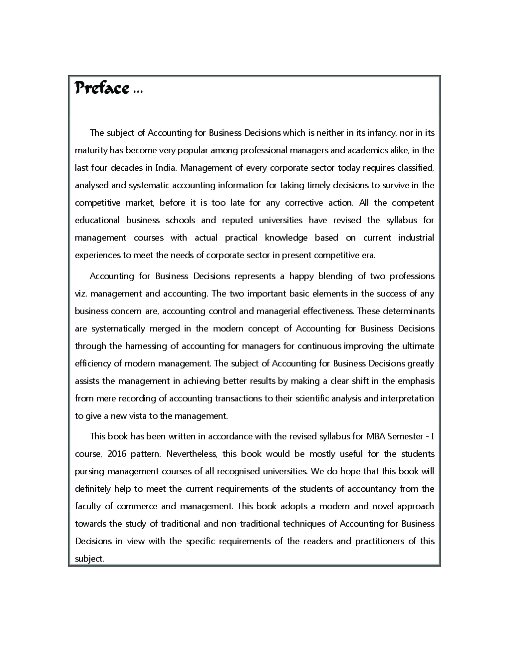 Accounting For Business Decisions - Page 4