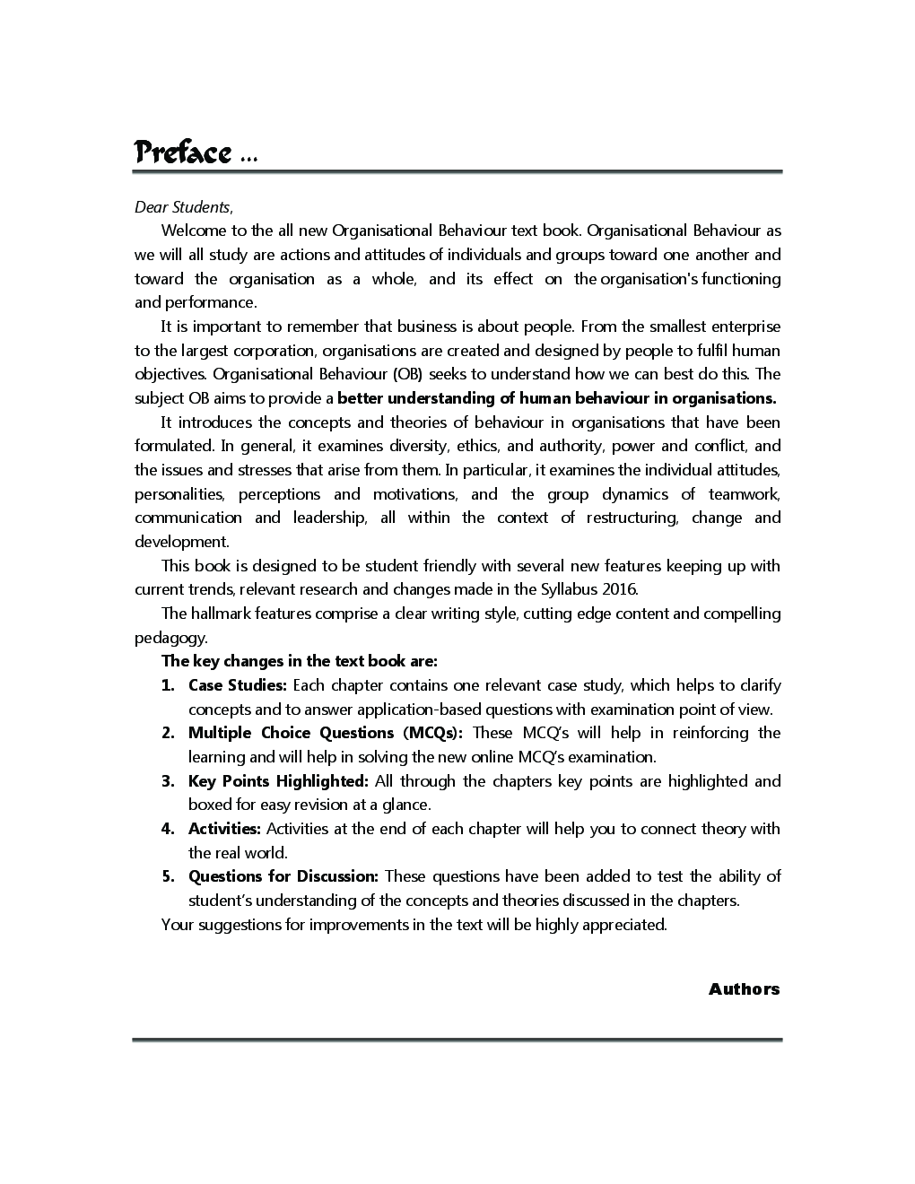Organisational Behaviour - Page 4