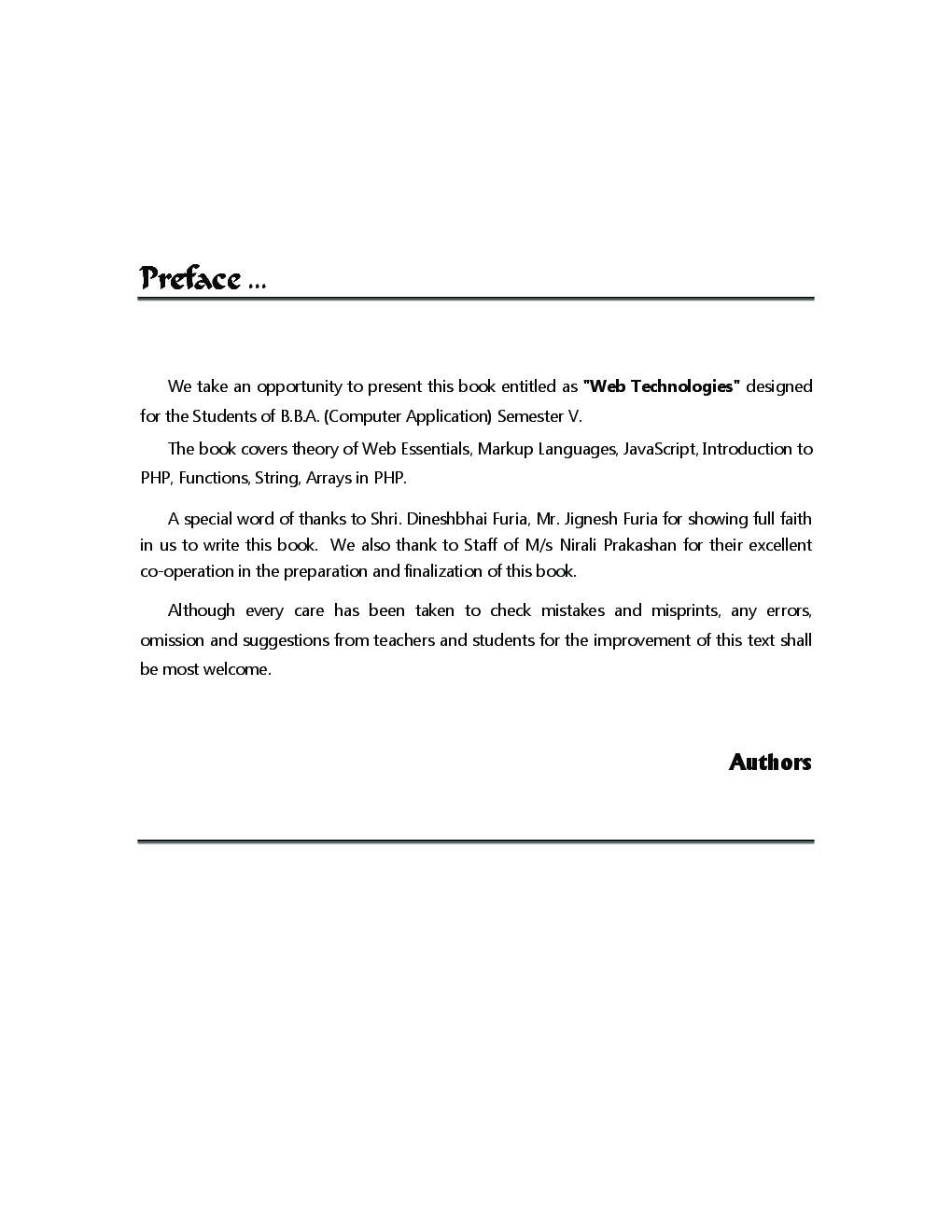 Web Technologies - Page 4