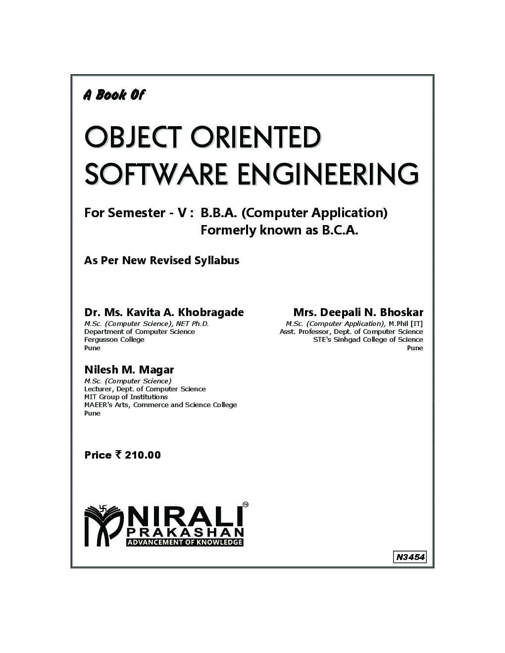 Object Oriented Software Engineering - Page 2