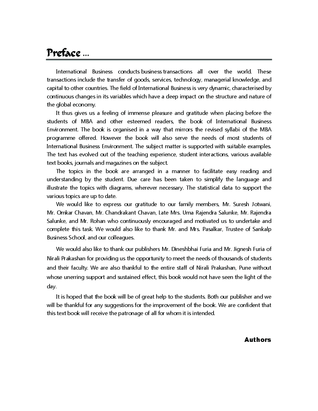 International Business Environment - Page 4