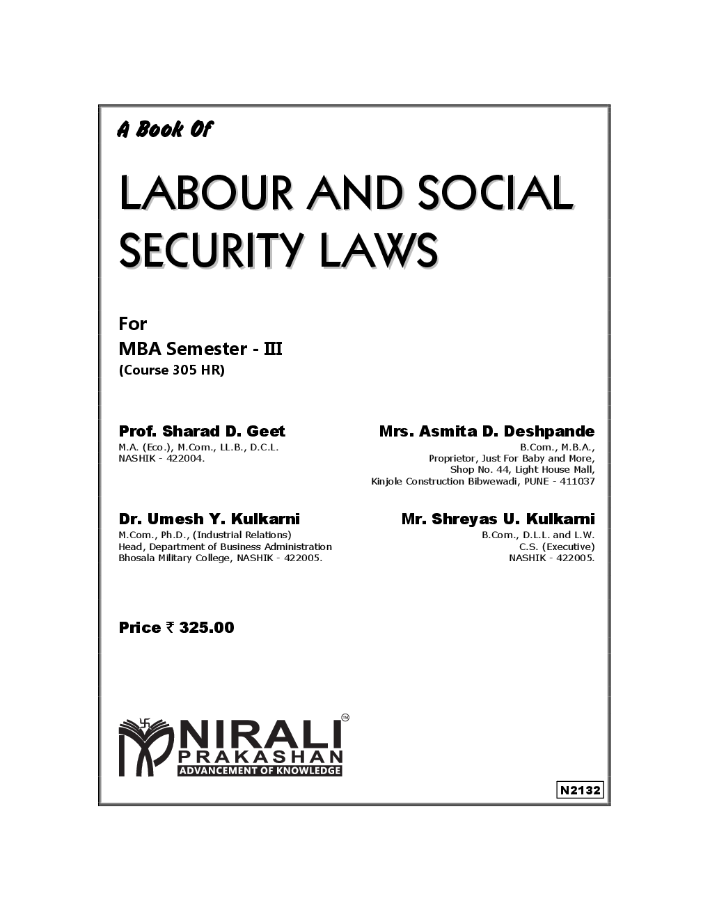 Labour And Social Security Laws - Page 2