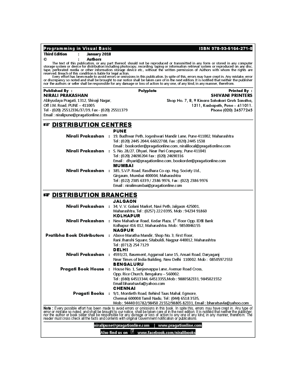 Programming In Visual Basic - Page 3