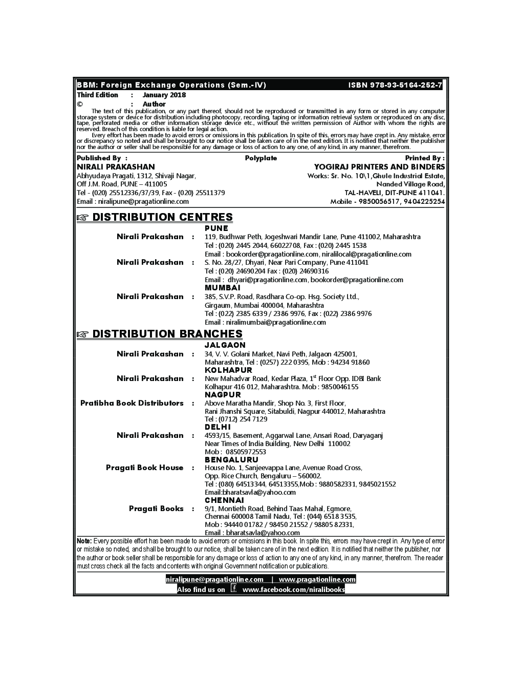 Foreign Exchange Operations - Page 3